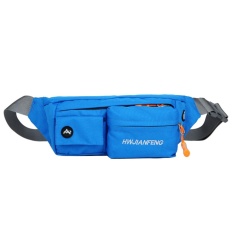 Giá Niêm Yết Sports Travel Waist Pack Chest Pack Running Bag Outdoor Phone Pouch(Blue) – intl   sportschannel