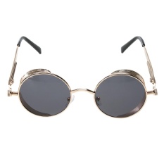 Bảng Báo Giá Steam Punk Vintage Metal Circle Chic Punk Sunglasses(Grey)-one size – intl   UNIQUE AMANDA