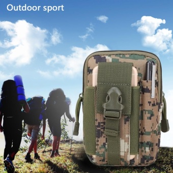 Tactical Molle Waist Bags Waterproof Men's Outdoor Sport Casual Waist Bag #B - intl  
