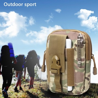Tactical Molle Waist Bags Waterproof Men's Outdoor Sport Casual Waist Bag #C - intl  