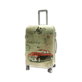 [HCM]Vali kéo du lịch nhựa siêu nhẹ xe hơi Paris size trung 6 tấc TA013