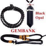 Vòng cổ đá opal đen tự nhiên stone bank
