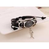 Vòng da-lắc tay handmade-t9