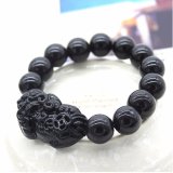 Vòng đá tỳ hưu đen 12 ly
