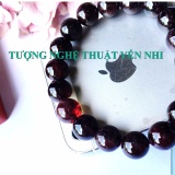 Vòng tay đá Garnet thiên nhiên size hạt 6mm