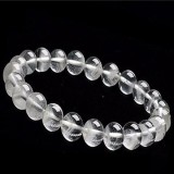 [HCM] Vòng tay đá thạch anh trắng thiên nhiên 12ly