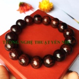 Vòng tay gỗ trắc đỏ cao cấp 12mm