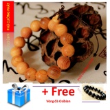 Vòng tay PC 16 li Gỗ Huyết Rồng - Phong thủy danh tiếng và quyền lực biến những ước mơ thành hiện thực+ Tặng vòng Osibiand chống tia phóng xạ