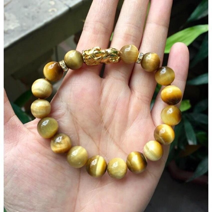 Vòng tay phong thuỷ tài lộc mệnh kim PT124