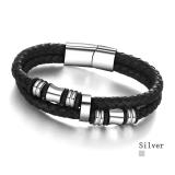 Vòng tay thời trang cho nam JewelOra Genuine Leather