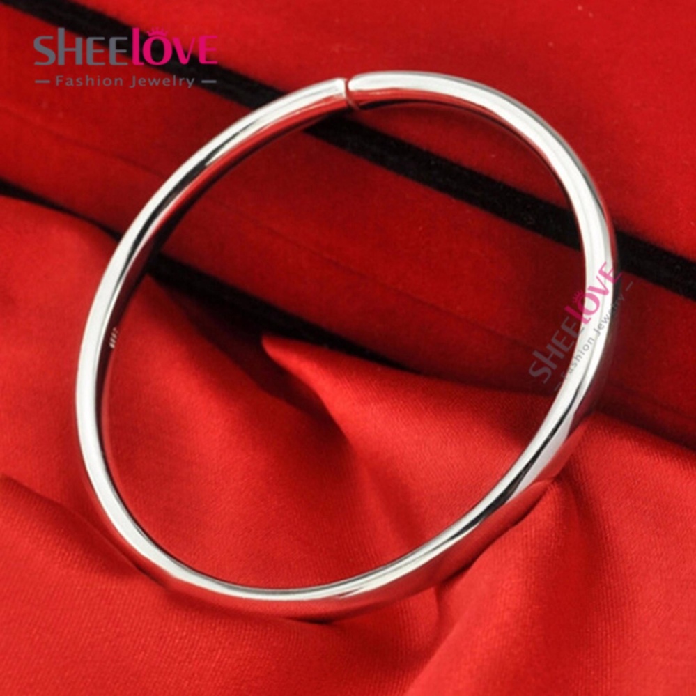 [HCM]Vòng tay Nữ ma bạc 925 thời trang Nhật Bản Giá sỉ cổ điển đơn giản trơn bóng màu bạc xinh xắn Hàn Quốc Phụ kiện quần áo SPB-WH212