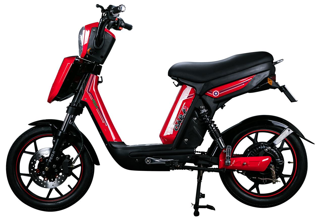 Xe điện Cap A3 (Đỏ đen)