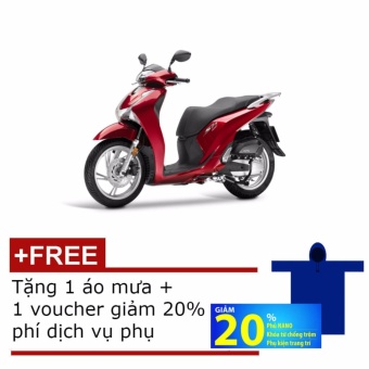 Xe máy SH Việt Nam 150I ABS (Đỏ) + Tặng 1 áo mưa và 1 voucher giảm giá 20% dịch vụ phụ