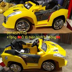 Xe ô tô điện trẻ em HSD-8201 ( tặng ô tô biến hình tự động )