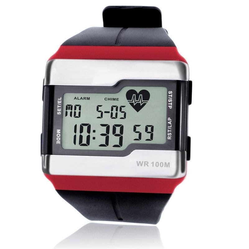 Nơi bán YBC Man Calorie Test Sports Heart Rate Luminous Waterproof Watch - intl