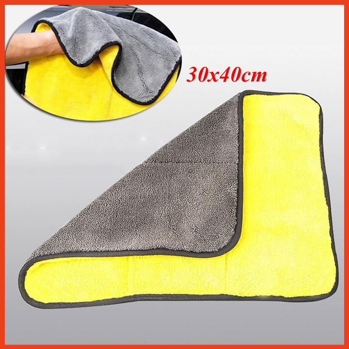 Khăn lau xe ô tô đa năng siêu thấm. kích thước 40cm x 30cm