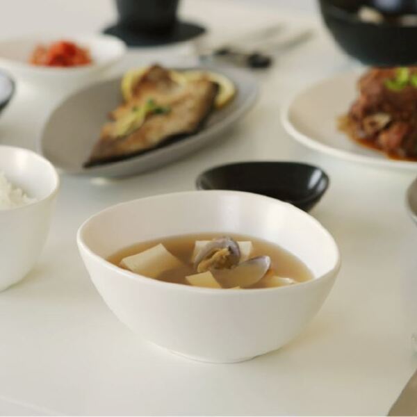 Bát canh cá nhân pebble 15.5 cm - erato - hàng nhập khẩu hàn quốc- 조약돌 대접