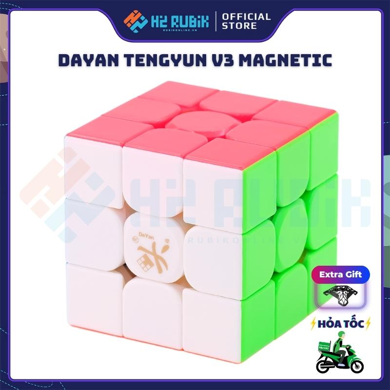 DaYan TengYun V3 Rubik 3x3 Cao Cấp Nam Châm Sẵn 60 tuỳ chỉnh