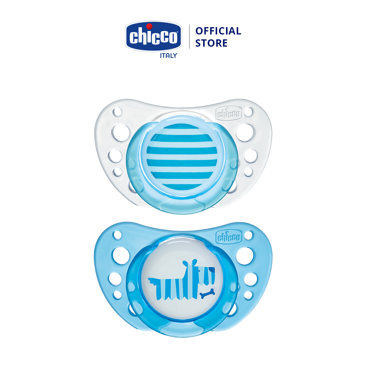 Bộ 2 ty ngậm physio air 0 – 6m+ chicco
