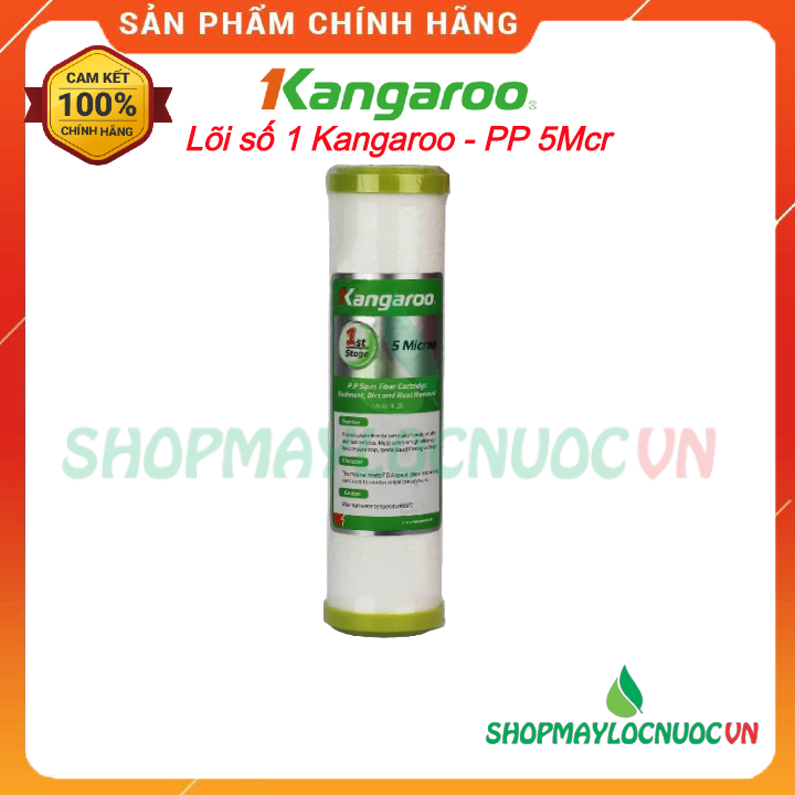 Lõi lọc nước Kangaroo -  lõi lọc số 1 Kangaroo - Lõi PP 5 mcr - ShopMayLọcNuocVN