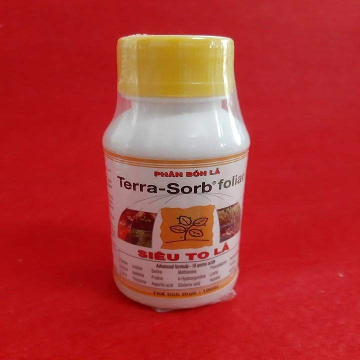 Phân bón to lá terra-sorb foliar - chai 100ml