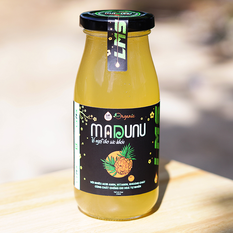 Combo 2 chai đường dừa nước madunu chất tạo ngọt tự nhiên - dành cho người tiểu đường, ăn kiêng, giảm cân