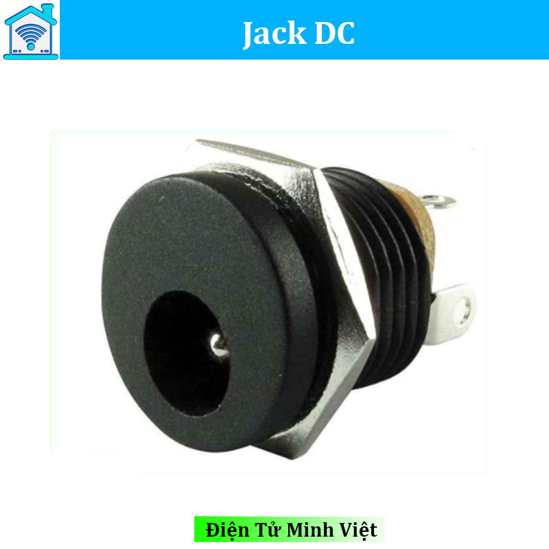 Combo 5 jack dc 5.5x2.1 có ốc vặn