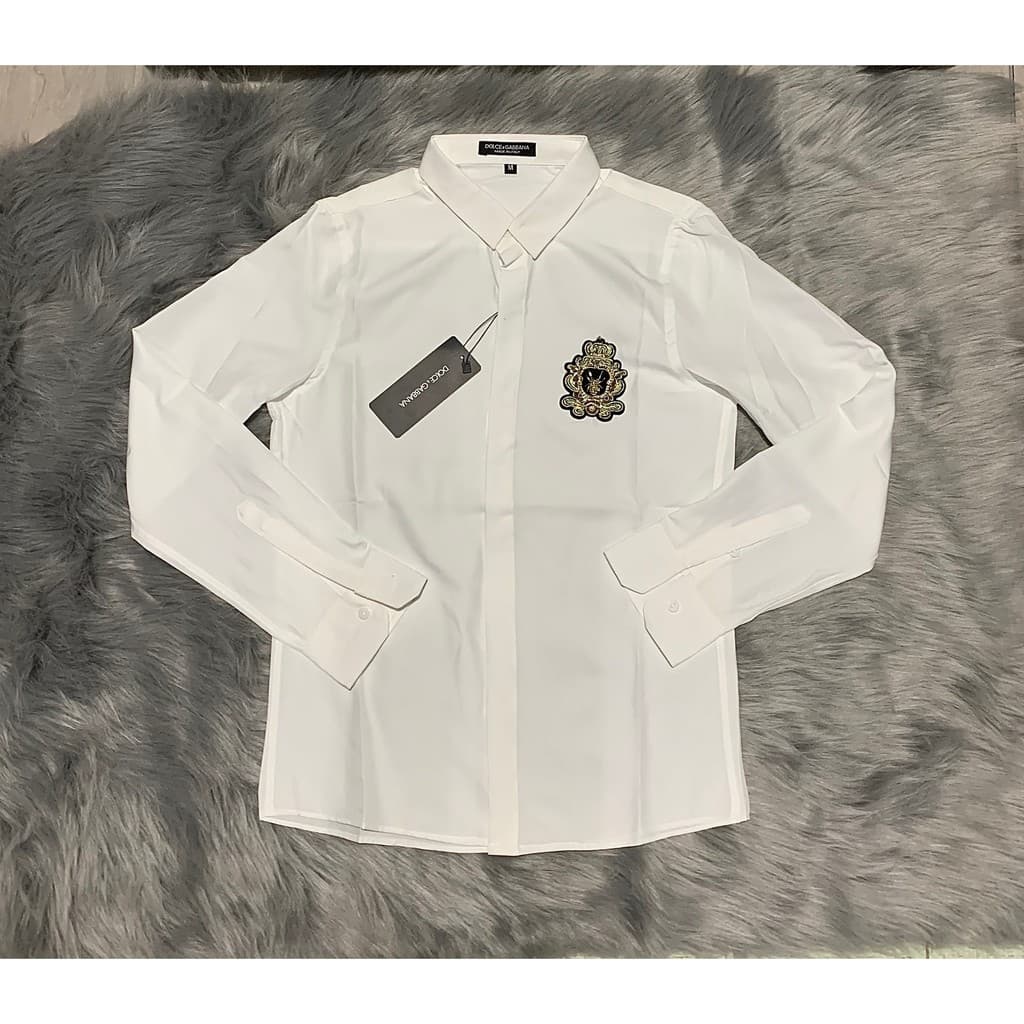 ÁO SƠ MI NAM  LOGO THÊU SANG TRỌNG ĐẲNG CẤP