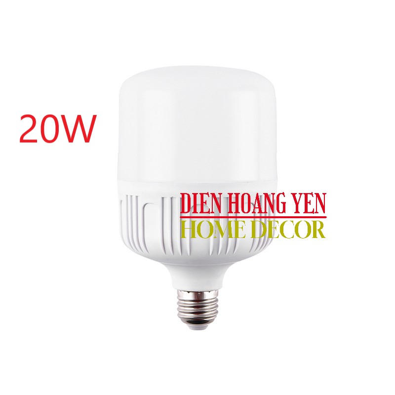 Bóng đèn led trụ 20w siêu sáng tiết kiệm điện sáng trắng