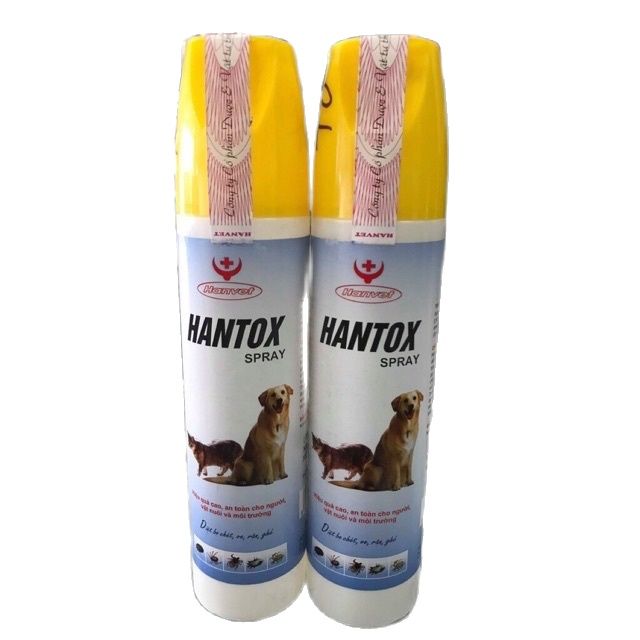 [HCM]Chai xịt diệt bọ chét Hantox spray 300ml