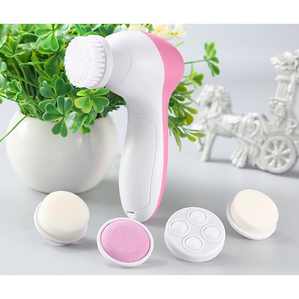 [HCM]Máy Massage Rửa Mặt 5 in 1 JBM-Q7 - Chuẩn spa