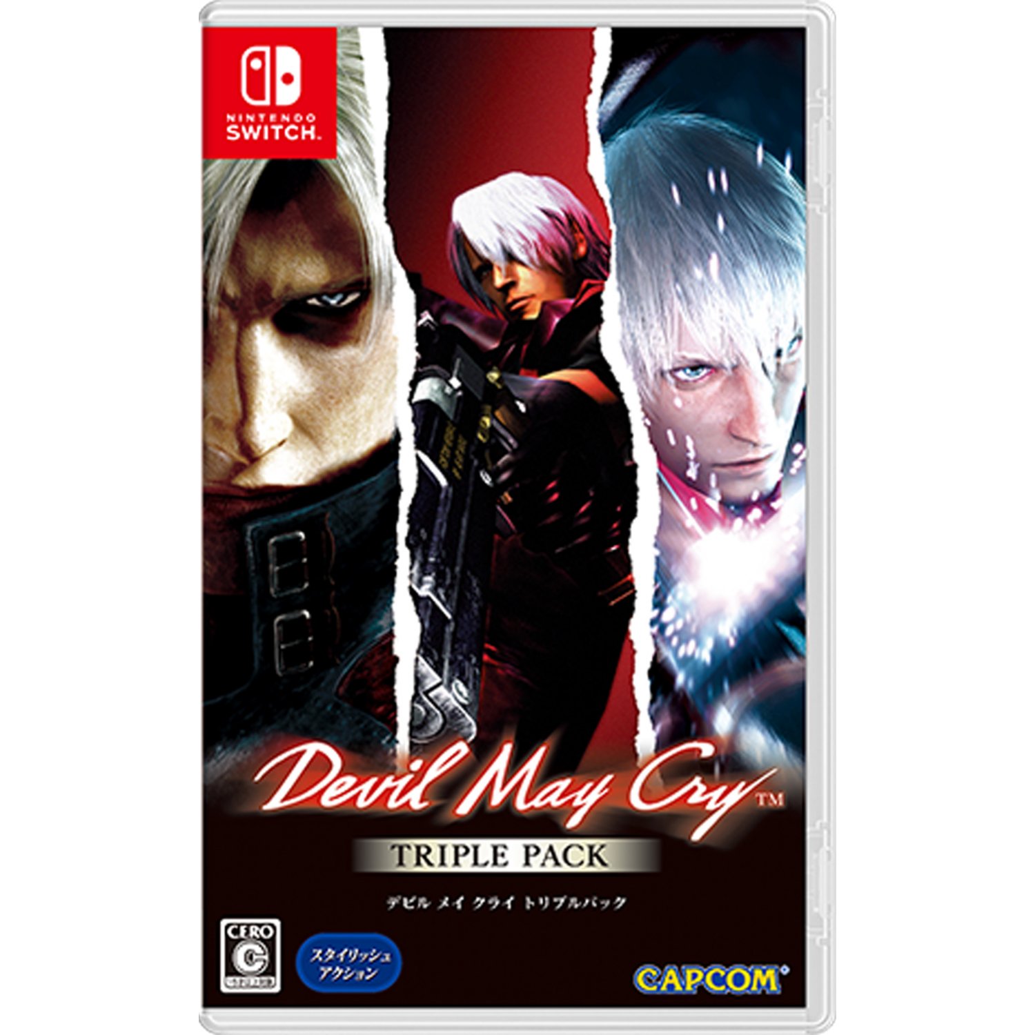 Đĩa Game Nintendo Switch Mới - Devil May Cry: Triple Pack