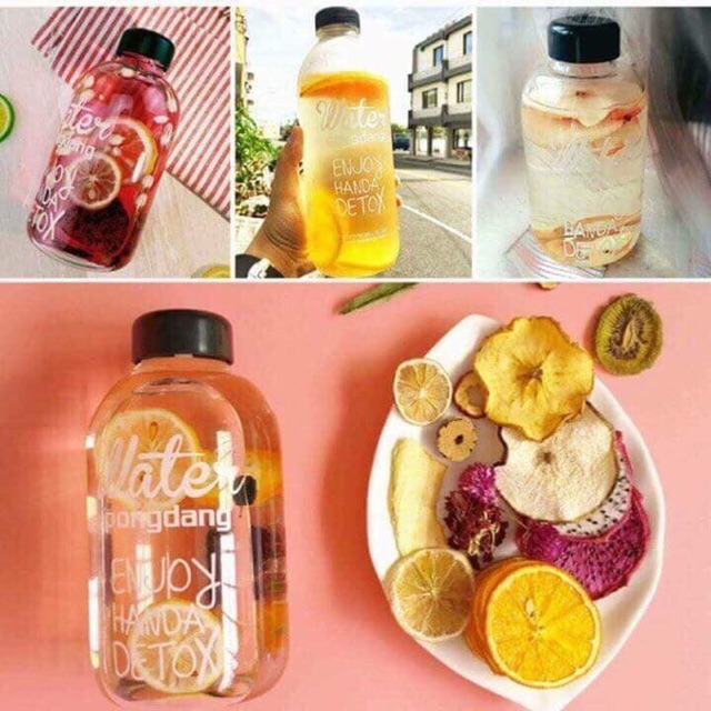 10 gói trà detox trái cây - mỗi gói pha từ 3 lít nước