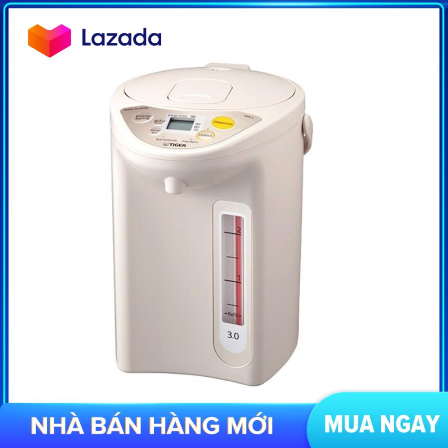 Bình thủy điện Tiger PDR-S30S Nhật Bản, sản phẩm được bảo hành 12 tháng