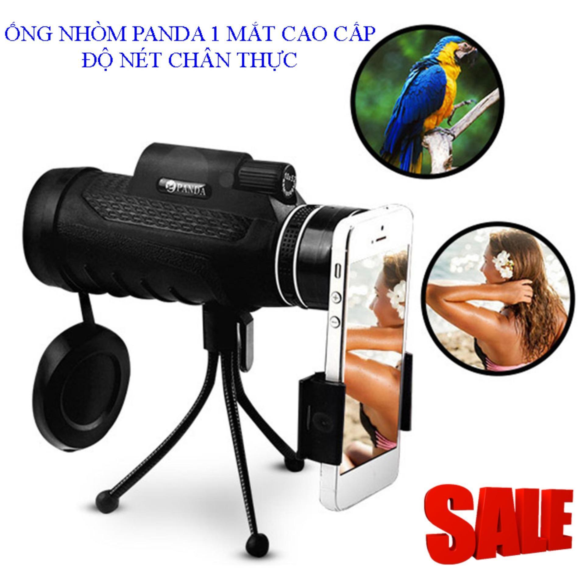 Ống nhòm chuyên dụng, Ống nhòm nhìn xa, Ống Nhòm Đêm - Mua Ống Nhòm Panda 1 Mắt Siêu Nét, Góc Nhìn Rộng, Chống Mỏi Mắt + Có Gắn Kết Nối Với Camera Điên Thoại. Quay Phim Selfie Chân Thực, Rõ Nét - Sale 50%. BH uy tín bởi HOT TREND SG