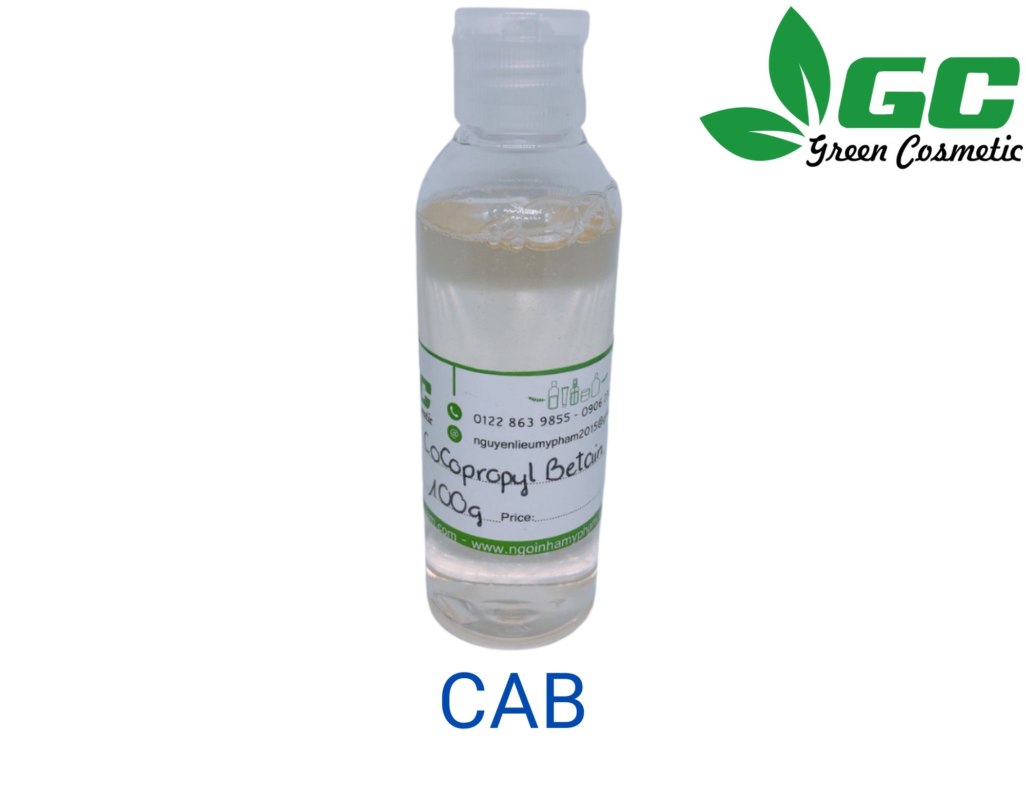 Cocobetain - CAB - Chất tạo bọt dịu nhẹ - Nguyên liệu mỹ phẩm - Greencosmetic 100G