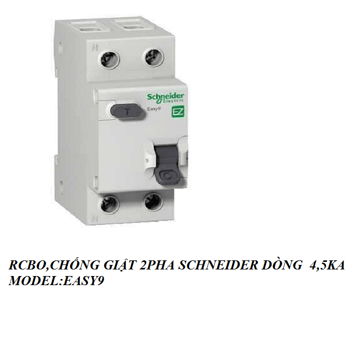 [HCM]CB CHỐNG GIẬT SCHNEIDER APTOMAT CHỐNG GIÂTCẦU DAO CHỐNG RÒ SCHNEIDER RCBO EZ9D
