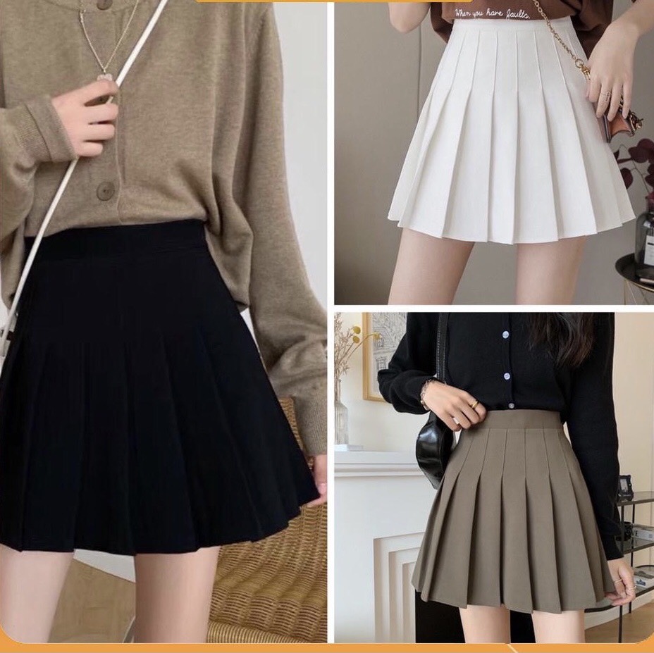 Chân váy tennis ngắn xếp ly dáng xòe-mã 885