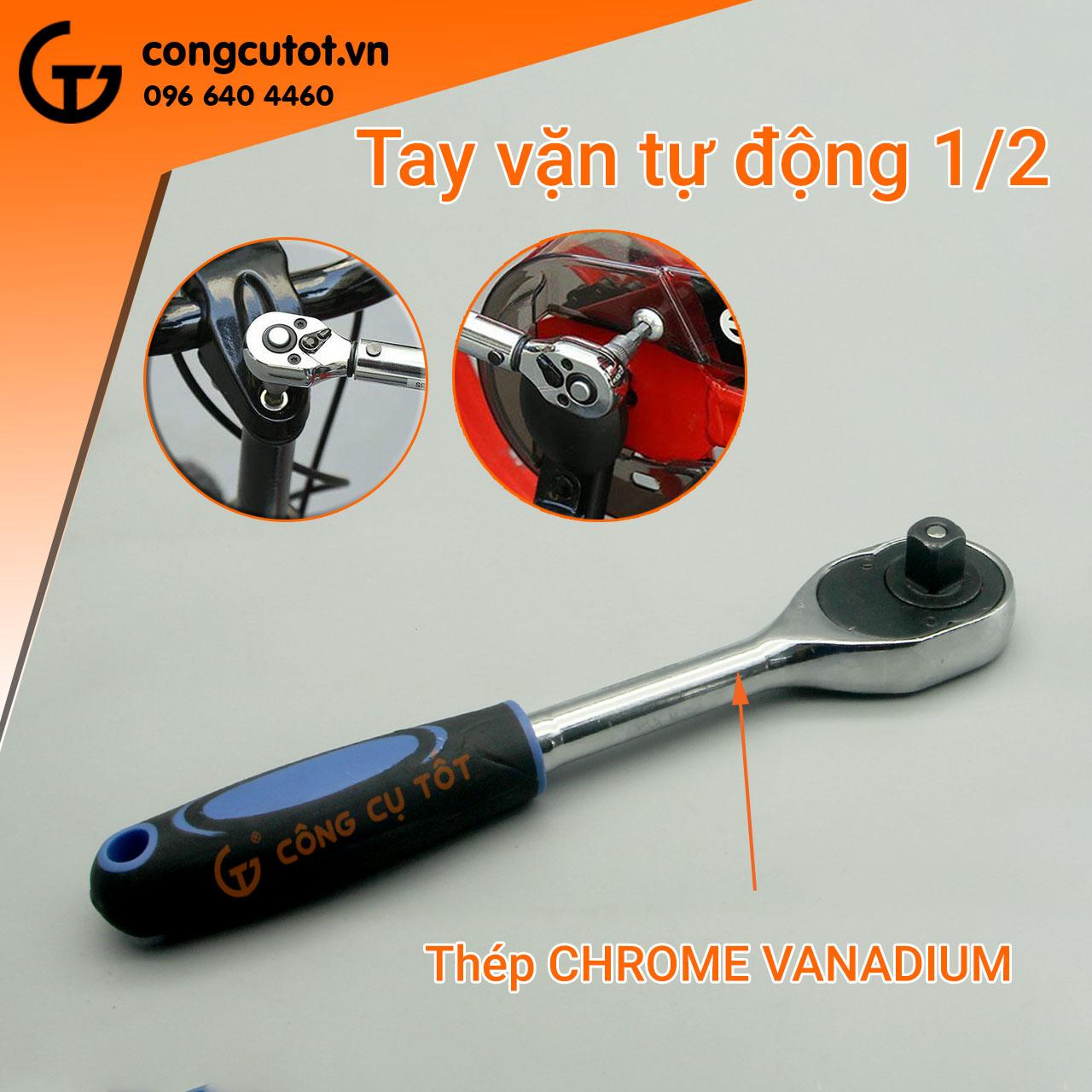 Tay vặn tự động 1/2inch 12.5mm oudisi