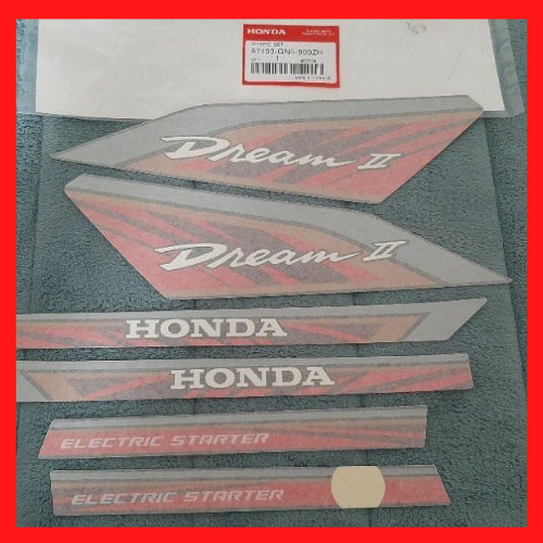 Bộ tem dream thái xịn tem lửa team decan dán xe dream thái xịn