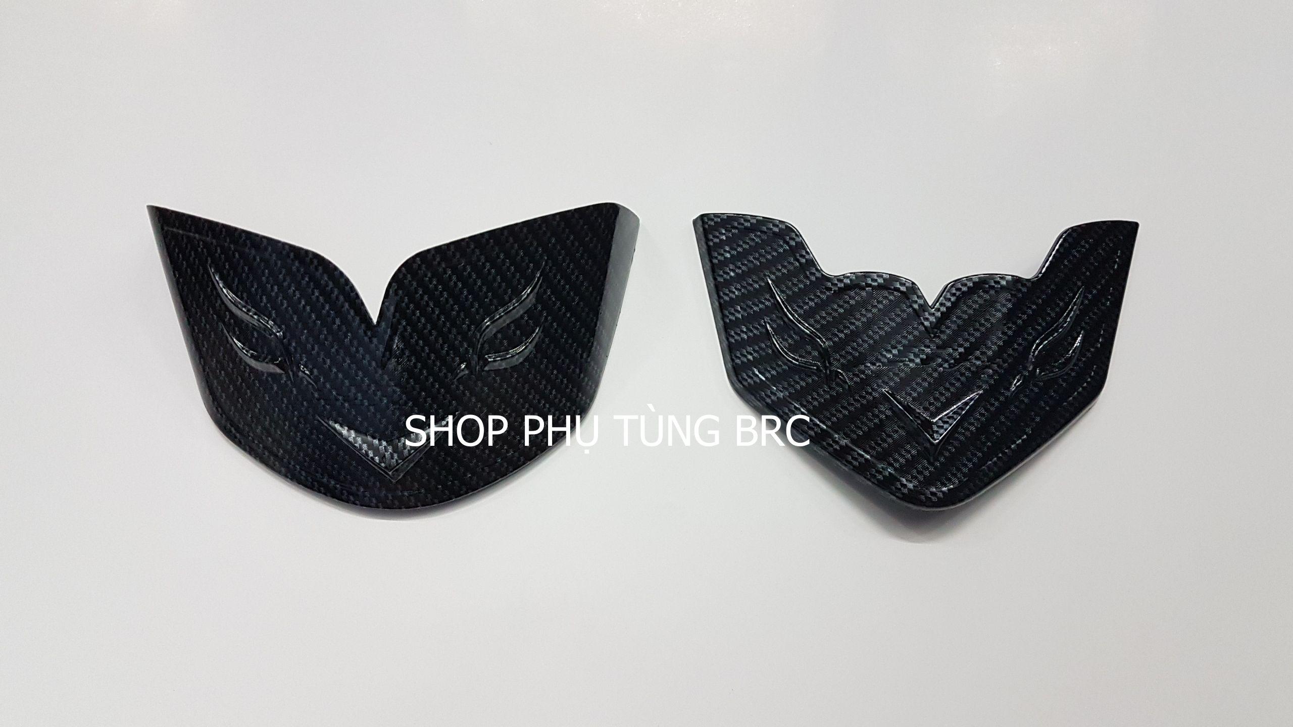 Bộ ốp mỏ dè phủ cacbon trước sau xe SH 2020, 2021 trở lên.