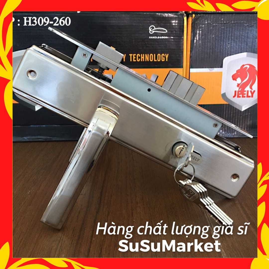Khoá tay gạt jeely hệ 1000 | cửa chính - cửa phòng | top sp bán chạy |