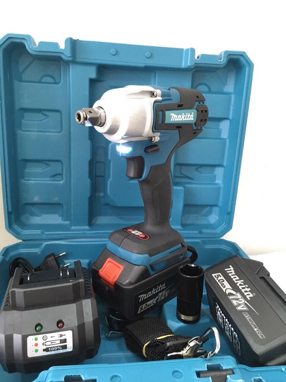 Máy siết mở bulong makita 72V súng bắn ốc, máy bắn bulong