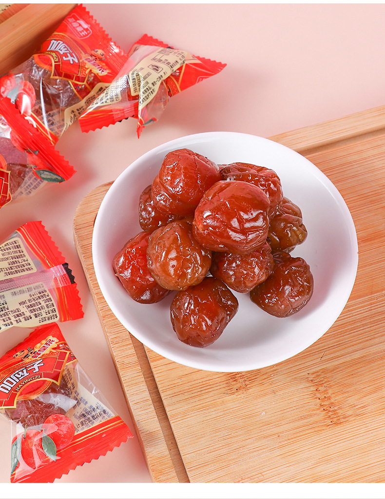 Gói 500g ô mai mận vàng con ong siêu nghiền