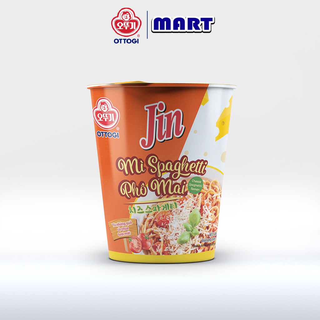 - mì ly spaghetti vị phô mai ottogi 85g