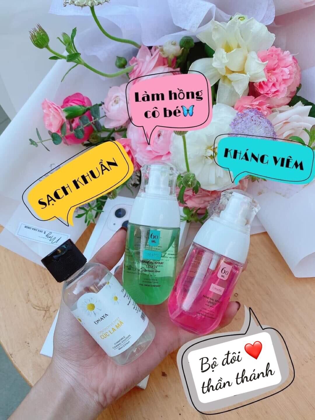 Che tên sp dung dịch vệ sinh cúc la mã onaya chính hãng