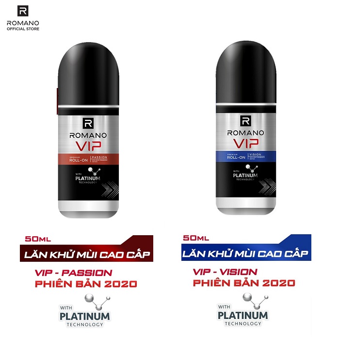 Lăn khử mùi cao cấp Romano Vip 50ml - cam kết hàng đúng mô tả chất lượng đảm bảo an toàn đến sức khỏe người sử dụng đa dạng mẫu mã màu sắc kích cỡ