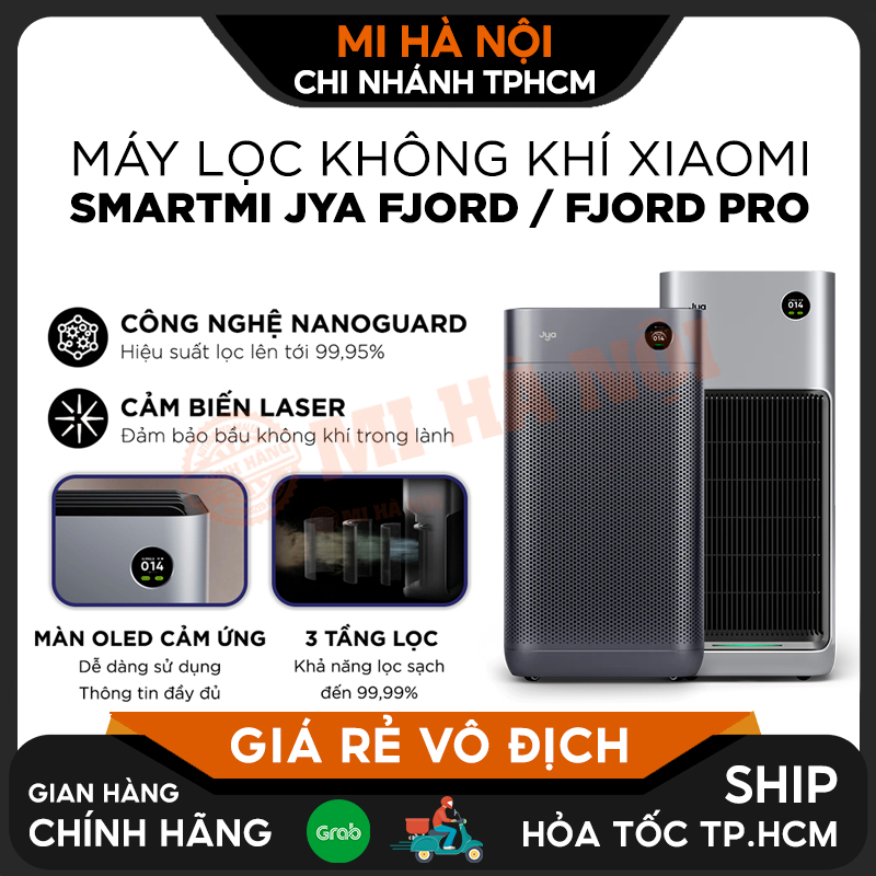 Máy lọc không khí Smartmi Jya Fjord/Jya Fjord Pro – Bản Quốc Tế