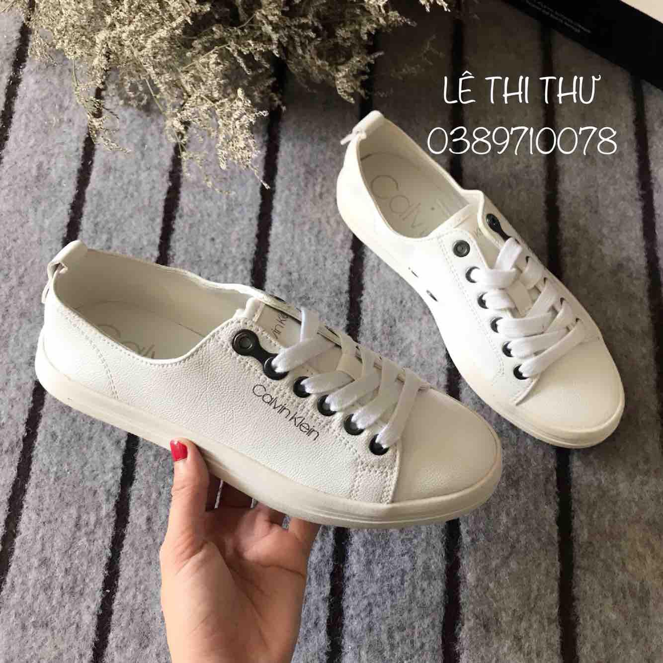 Giày sneaker nữ Calvin Klein Chính Hãng Giá Tốt T04/2023 