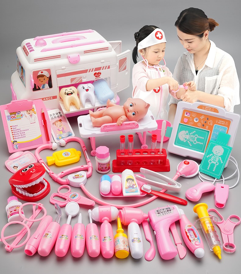 Đồ chơi nhập vai bác sĩ cho bé trai, bé gái định hướng nghề nghiệp quên thuộc cho bé từ 2 3 4 5 tuổi